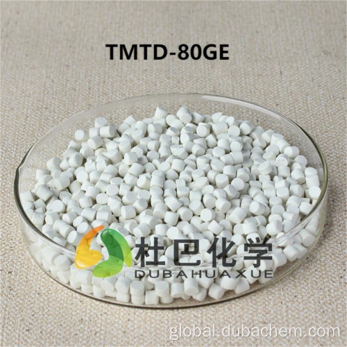 Rubber Chemicals TMTD-80GE F140 Pre-dispersed Particles TMTD-80 Masterbatch Factory